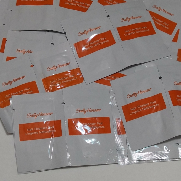X60 individual wrapped Sally nail wipes clean prep - Picture 3 of 6